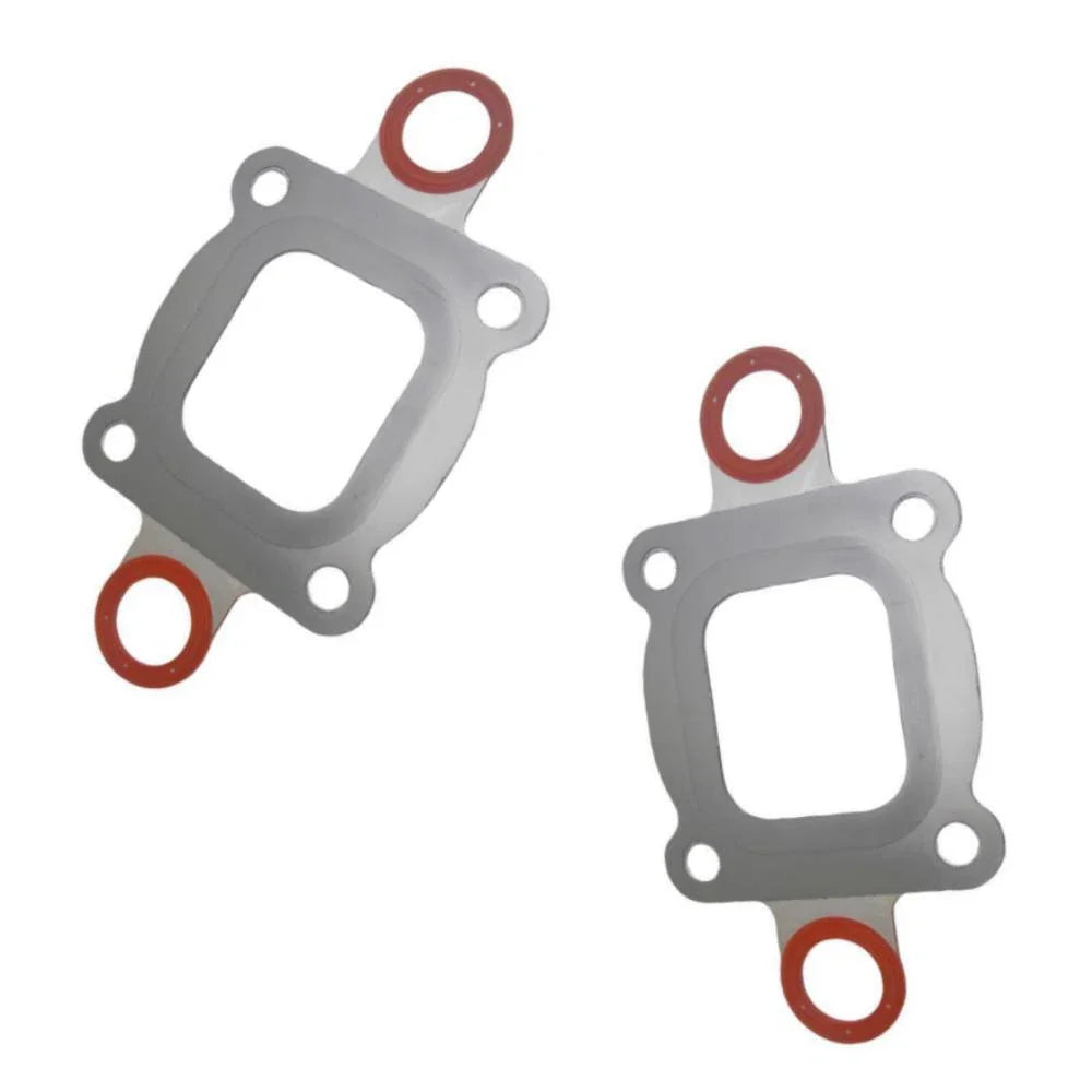 2Pcs Dry Joint Elbow Gasket for MerCruiser 4.3/5.0/5.7/6.2L