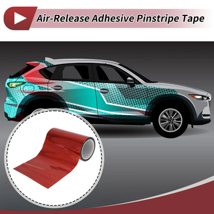 Pinstripe Tape / 200mmx50m / Laser Red for Car, Motorcycle and Boat
