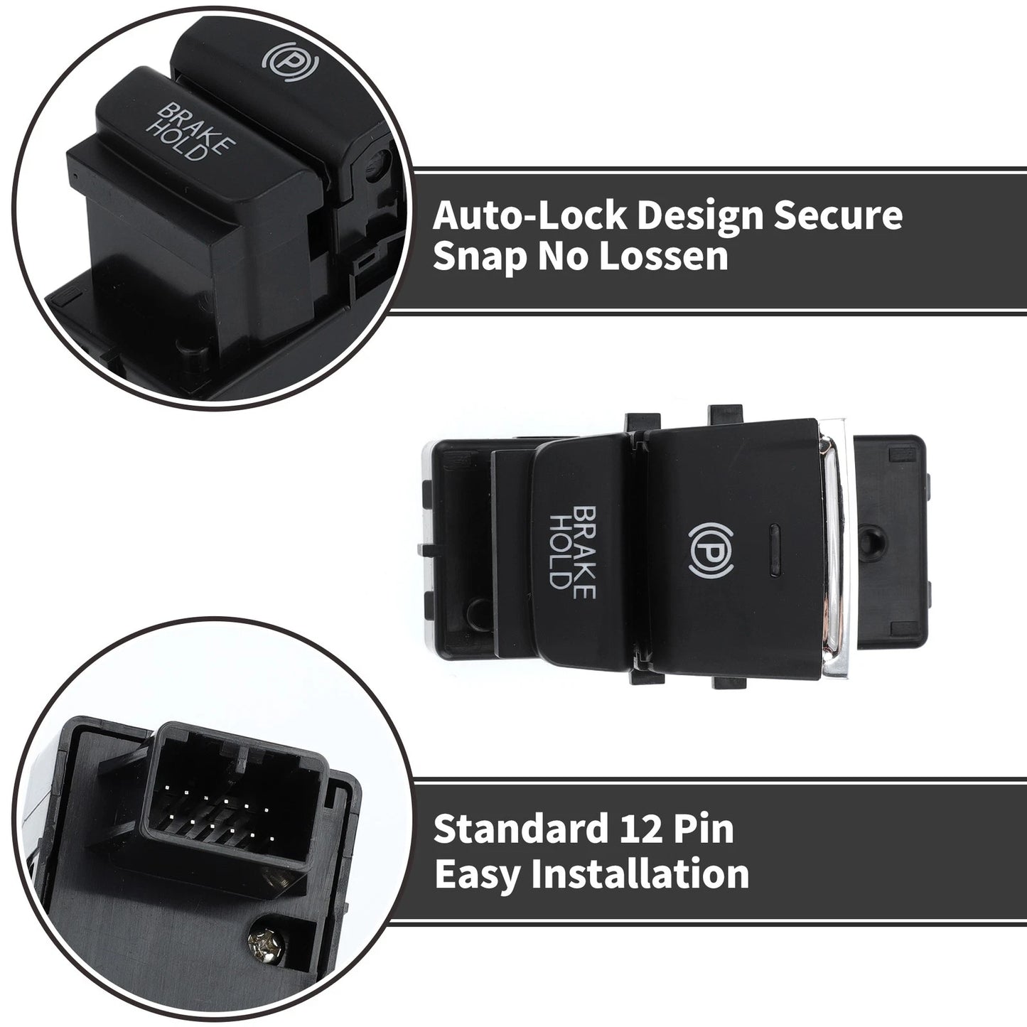 Car Hand Parking Brake Switch for Honda Accord (2018-2020)