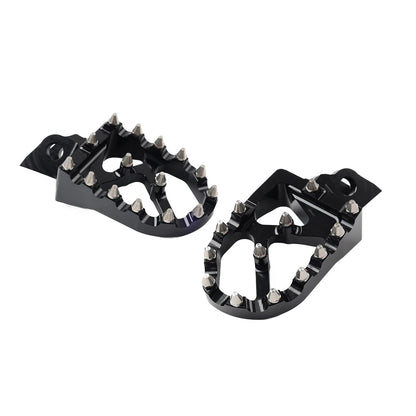BLK CNC MX Foot Pegs for Kawasaki KX65 KX85 (2000-2020)