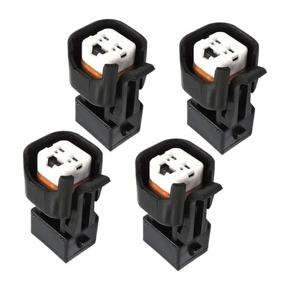 4 x Fuel Injector Adapters 2 Pins for USCAR EV1 to EV6/EV14 LS1 LS2 LS3