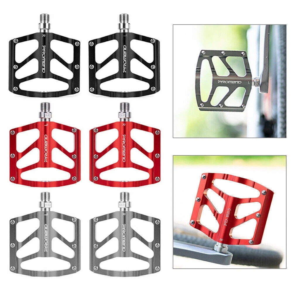 Aluminum Flat Bicycle Pedal for MTB Road Bike - Wide Sealed 3 Bearing (2023)
