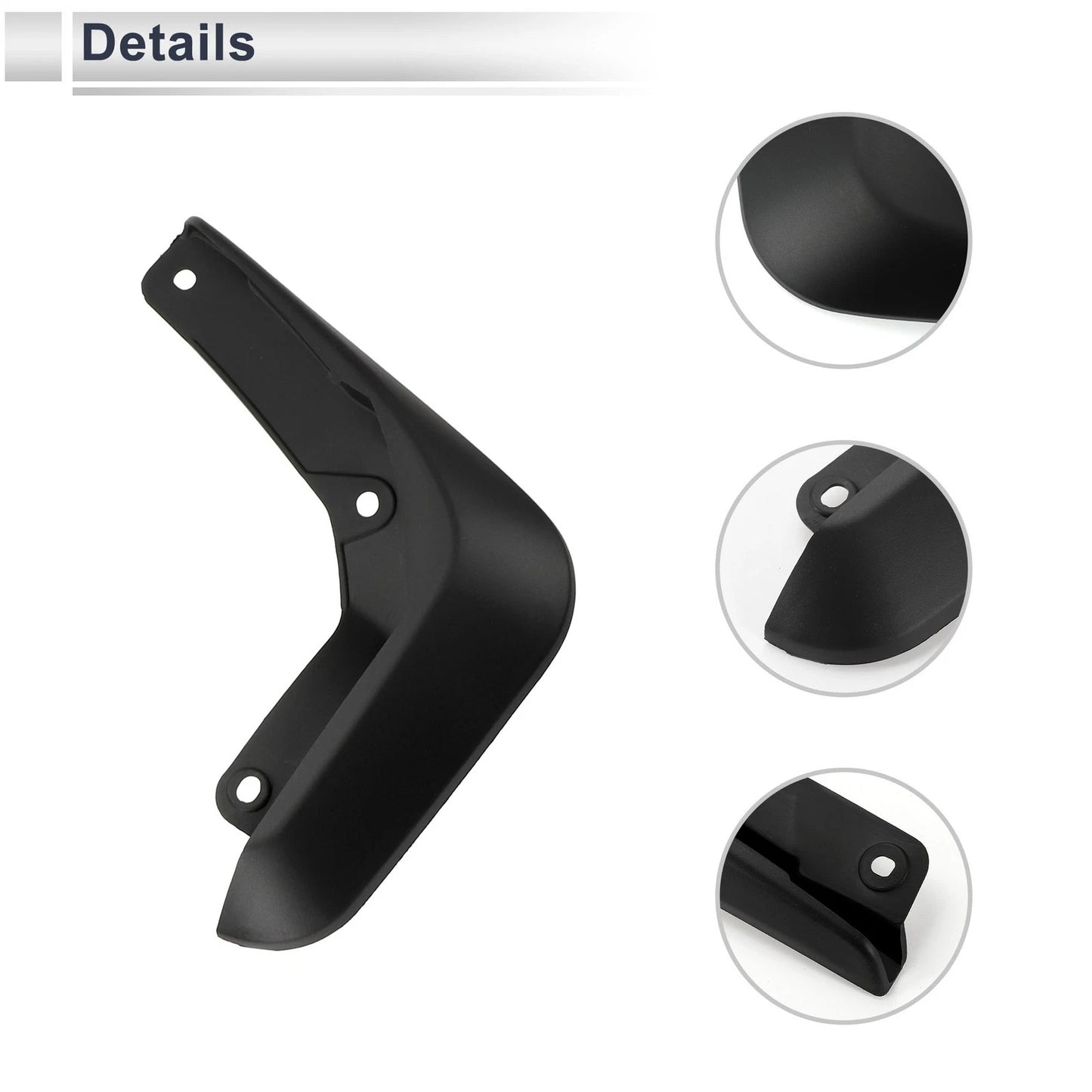 Mud Flaps Splash Guards 1 Set for Volvo S60 (2020-2023)