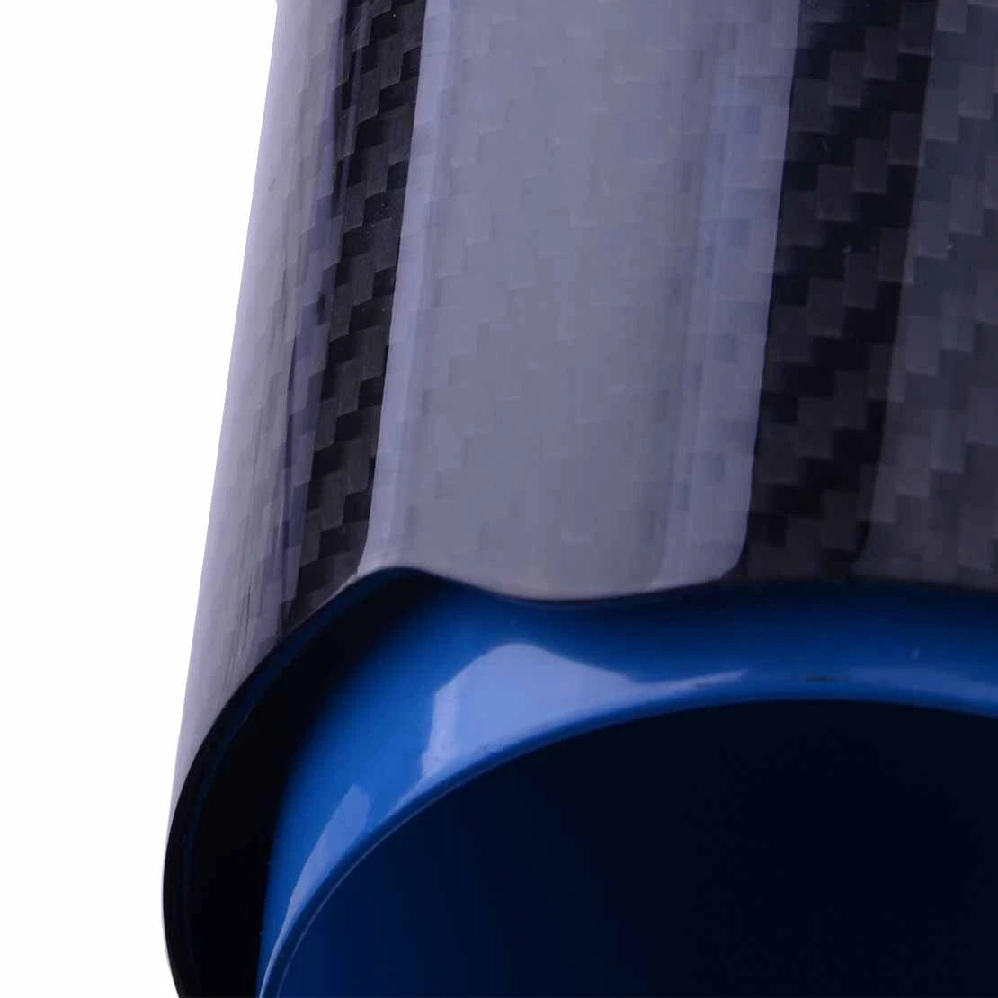 2.5" Inlet Exhaust Tip Muffler Pipe for Car - 3.5" OD