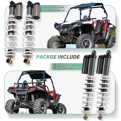 Front & Rear Air Shocks for Polaris RZR 800 S (2009-2012)
