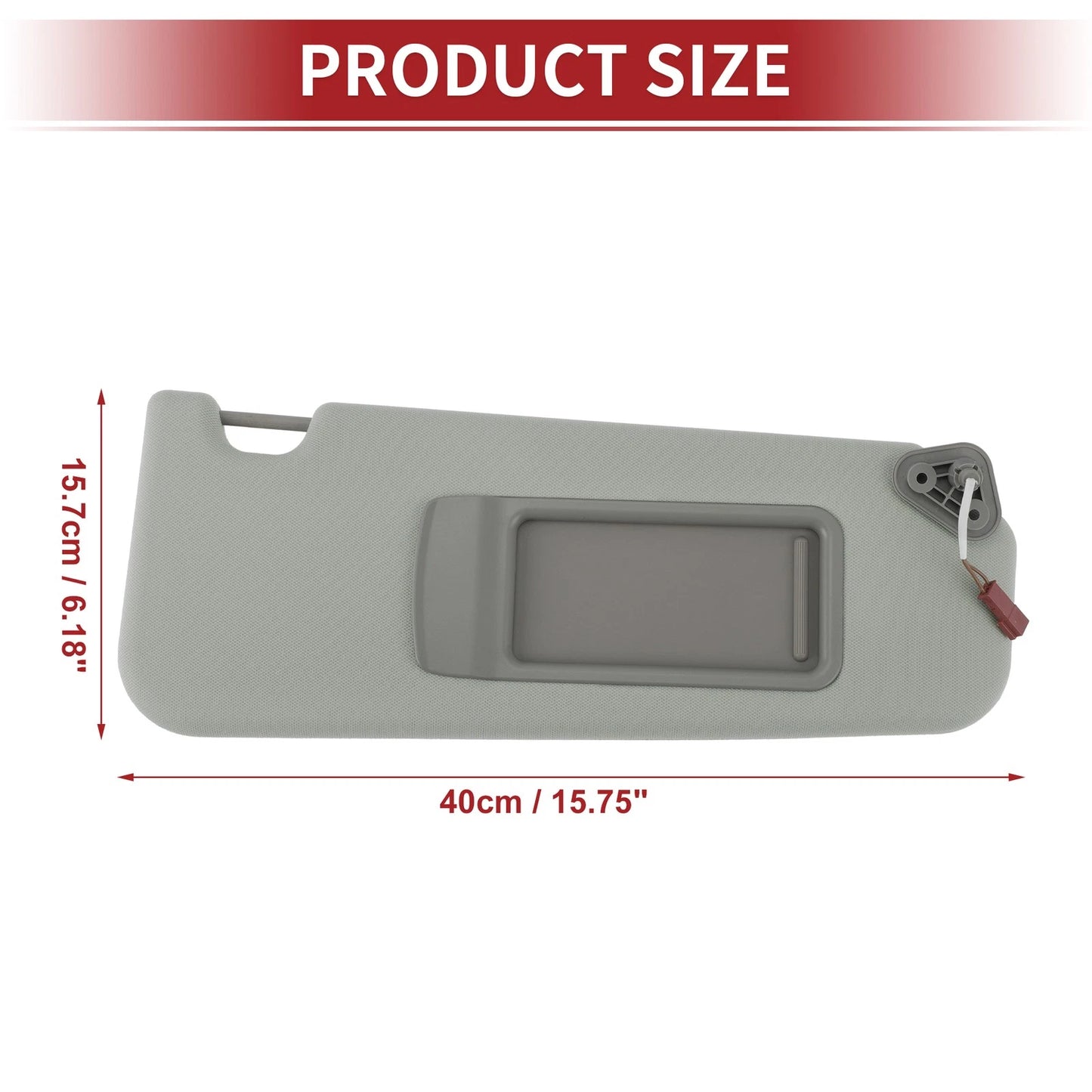 Right Car Sun Visor with Mirror for BMW 3 Series E90 E91 (2005-2013)