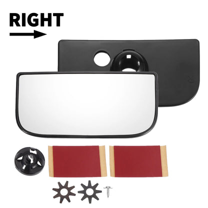 Right Side Mirror Glass w/ Back, Non-Heated for Chevrolet Tahoe / GMC