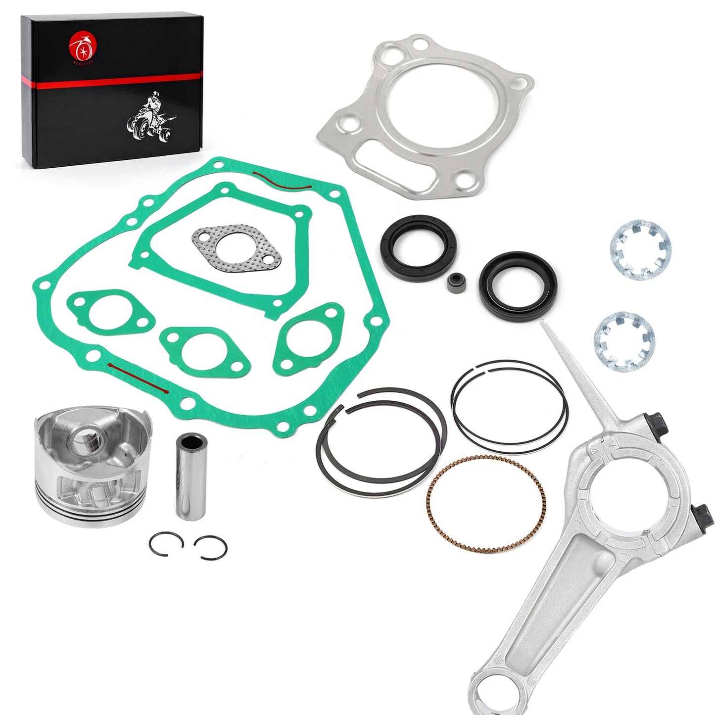 25mm Piston Gasket & Rod for Yamaha Golf Cart G16/G11/G20