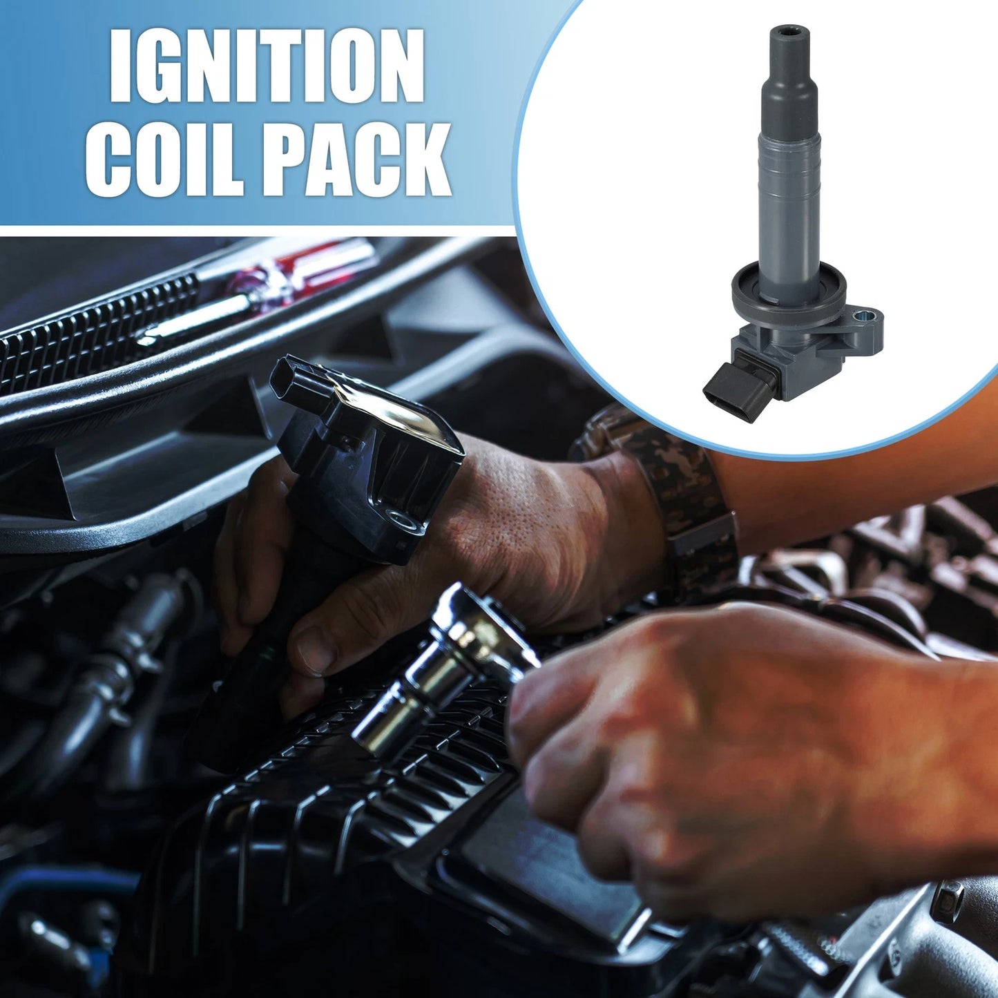 Ignition Coil for Toyota Corolla, Celica (1999-2008, 2000-2005)