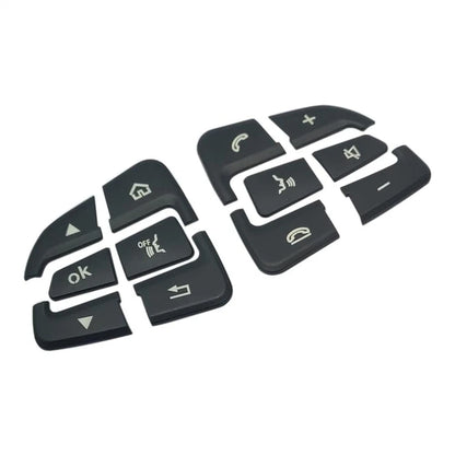 Steering Wheel Button Black Trim for Mercedes Benz GLC C Class (2015-2018)