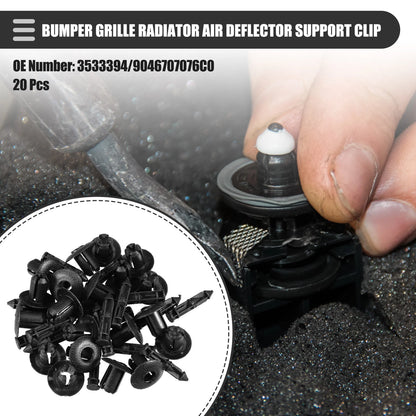 20 x Bumper Grille Radiator Air Deflector Clips for Volvo (2001-2010)