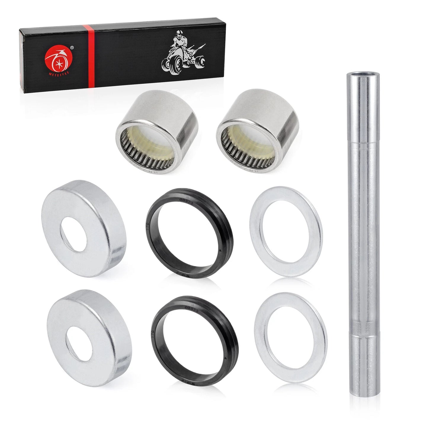 Swing Arm Bearings Seals Pivot Tube Kit for YAMAHA BANSHEE 350 (1987-2006)