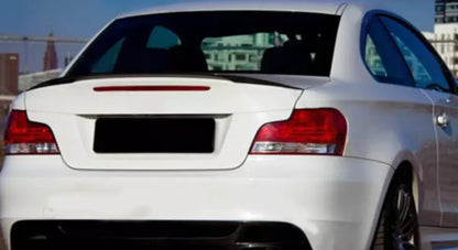 Glossy Black Rear P Style Spoiler Wing for BMW 1 Series E82 E88 Coupe (2007-2013)