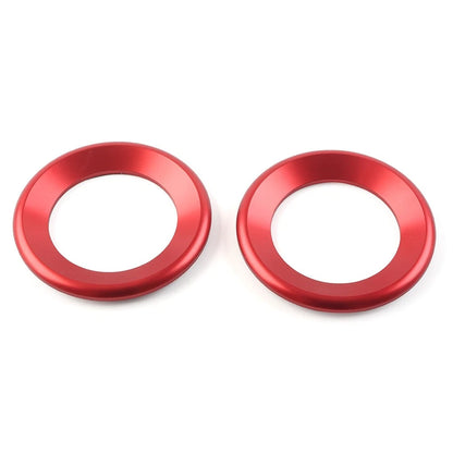 A Pillar Horn Ring Cover Red for Honda Civic 2016-2021 (2 Pcs)