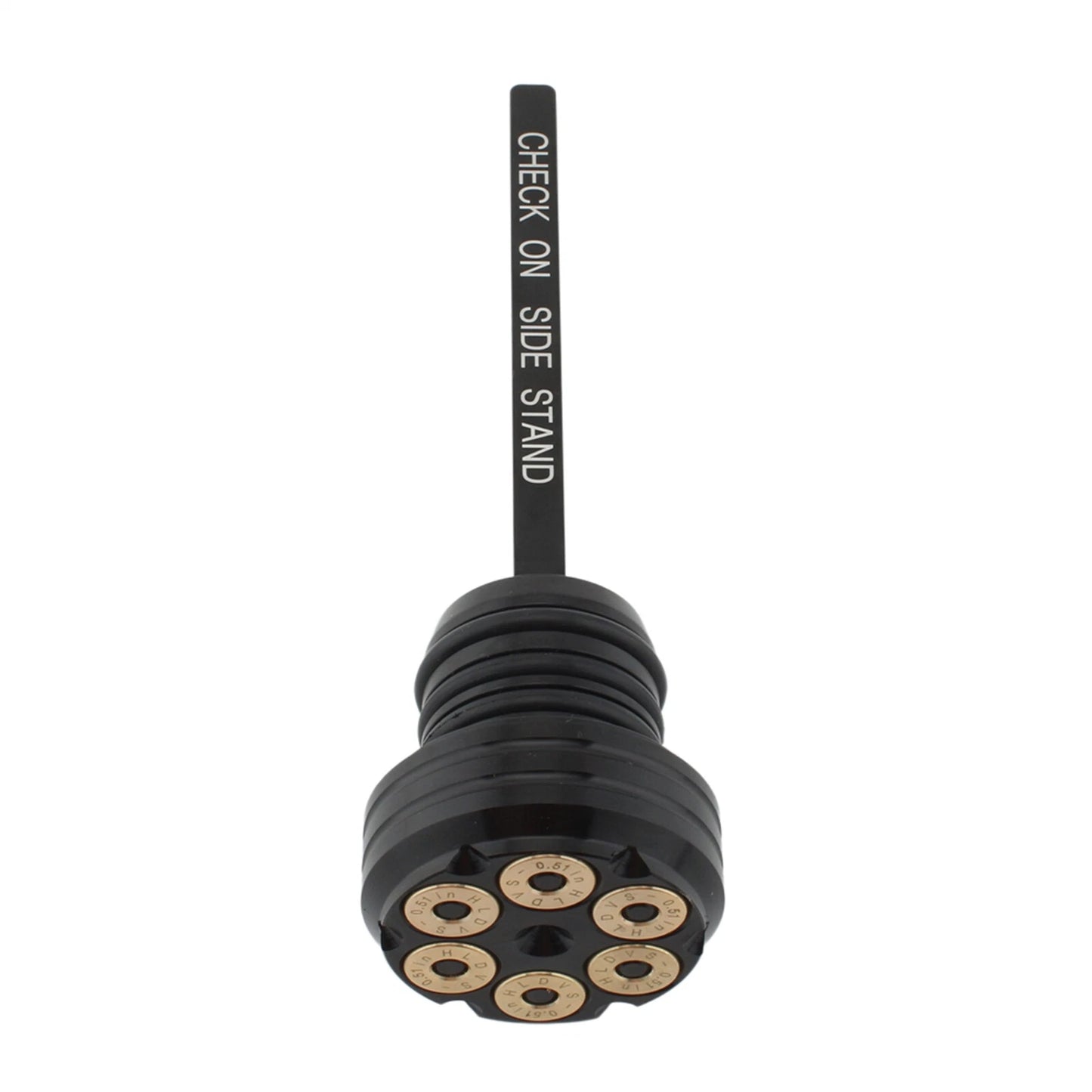 1x Black Oil Dipstick for Harley Davidson Softail (2000-2017)