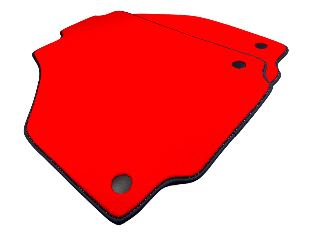 Red Floor Mats for Ferrari 488 Pista Spider (2019-2023) - Tailored Carpets