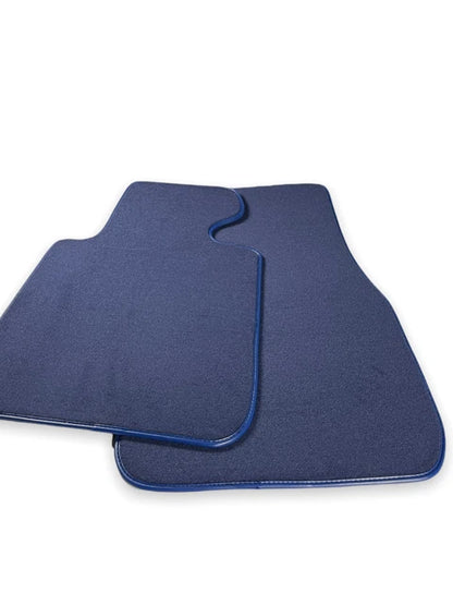 Floor Mats for Rolls Royce Shadow 1965-1977 Dark Blue Carpets 2 x AutoWin
