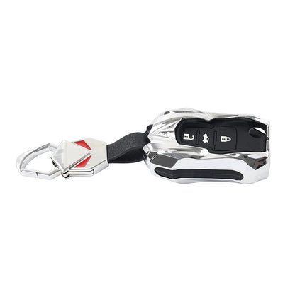 Car Key Remote Cover Case Fob Silver for VW Beetle, Golf, Jetta, Skoda, Seat