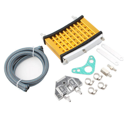 Oil Cooler Radiator for 125cc 140cc 150cc Dirt Pit Bike ATV Yellow