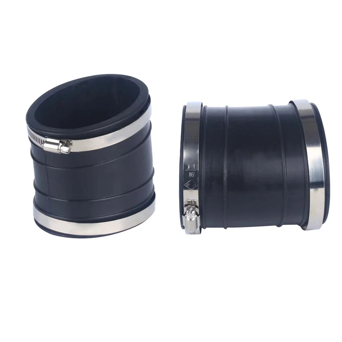 2Pcs Lower Exhaust Bellows for MerCruiser 3.0L/4.3L (1990-2000)