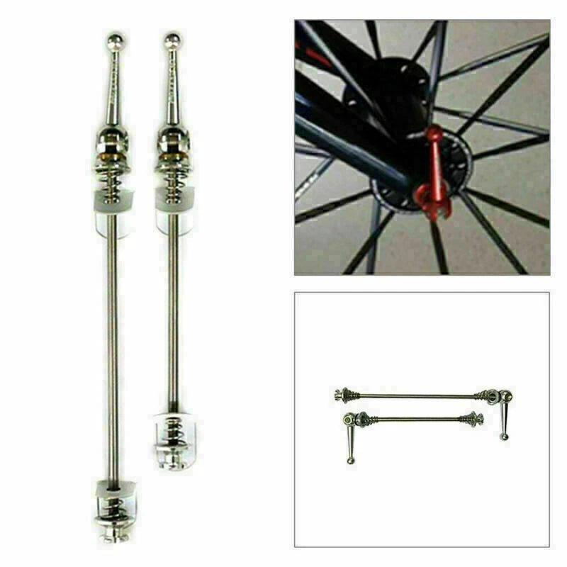 Super Light Titanium Quick Release Skewers for MTB Road Bike (Fits Various Models)