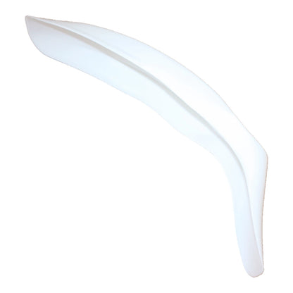 White Plastic Front Wheel Mud Guard Fender for KLX110 (2002-2023)