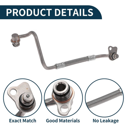 Radiator Hose for BMW 228i Metal Silver Tone (2014-2016)