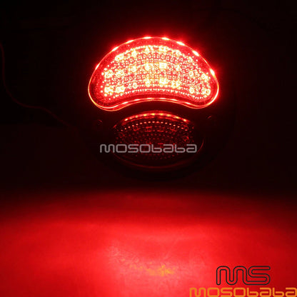 Integrated Taillight Rear Brake Stop Lights for Harley Cafe Racer