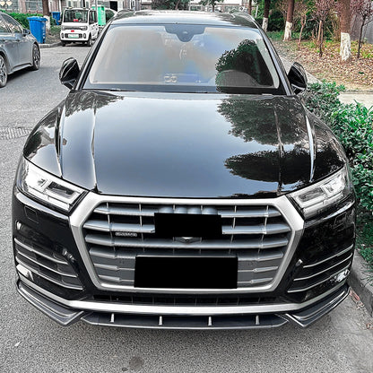 Front Bumper Spoiler Lip for Audi Q5 FY Sline (2018-2020)