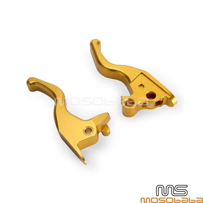 Gold Brake Clutch Levers for Harley Softail Heritage Classic Sport Glide
