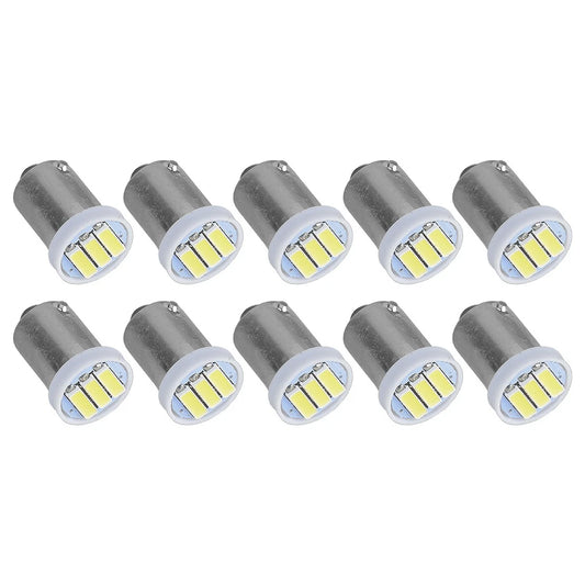 10 x BA9S T4W 7020 LED Dome Map Side Marker Bulbs for Car