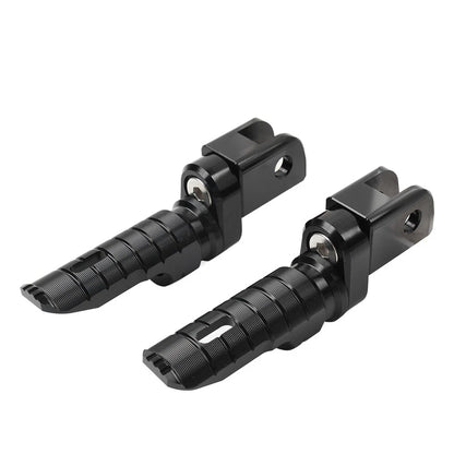 Black Front Footrests for Aprilia RSV4 Factory, Tuono 660 (2009-2023)