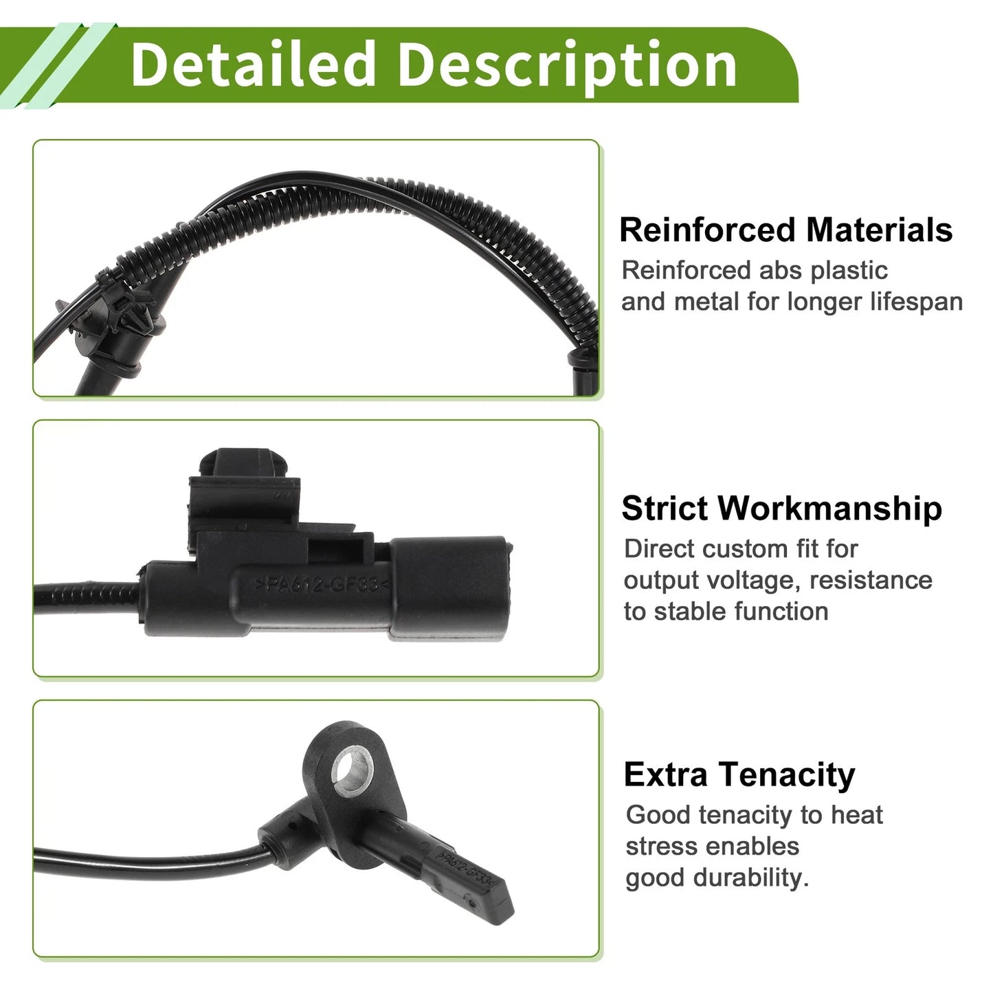 ABS Wheel Speed Sensor ABS Sensor for Buick Regal (2008–2012)