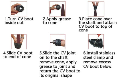 CV Boot Mounting Cone Tool for Stretchable CV Boots