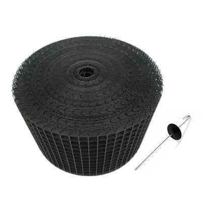 8" x 100ft Solar Panel Bird Guard & 100 x Stainless Steel Fasteners Clips