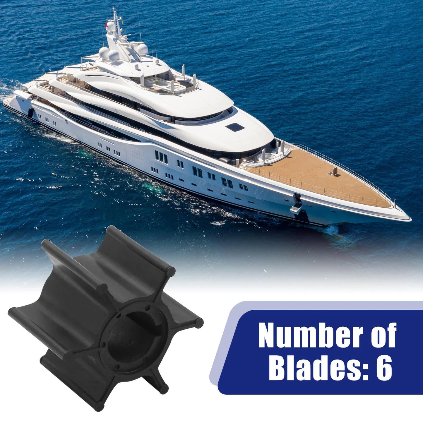 Water Pump Impeller for Honda 8HP 9.9HP 15HP Outboard Engine