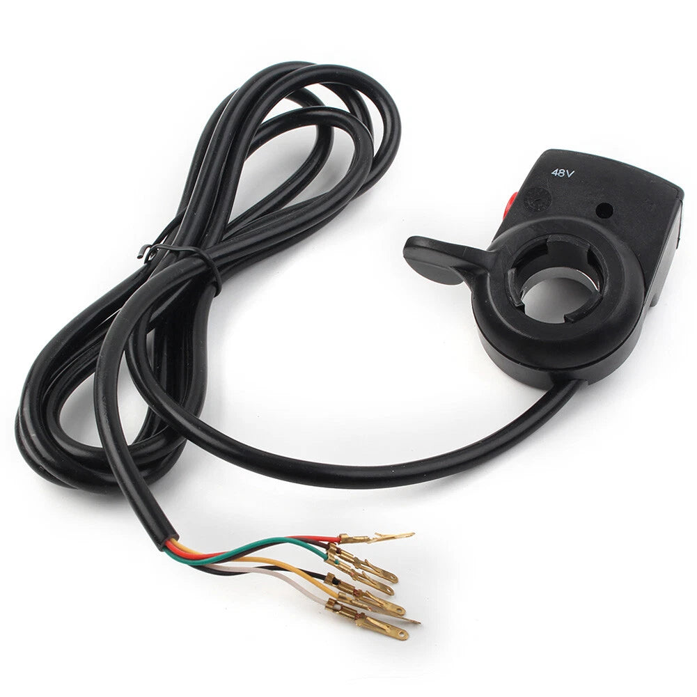 48V Twist Throttle Thumb Control for Electric Bike Scooter Mobility
