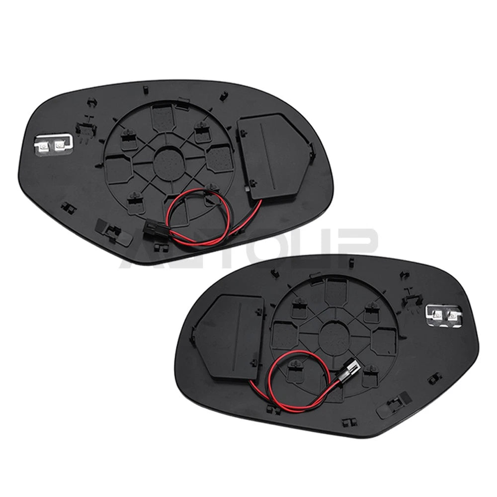 Side Mirror Glass Pair for Cadillac/Chevy/GMC Pickup SUV (2007–2013)