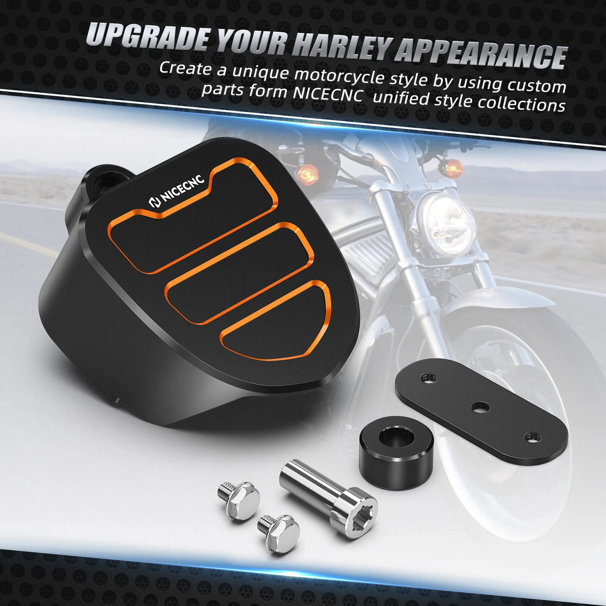 Horn Cover Decoration Kit for Harley Ultra Limited FLHTK (2018-2023)