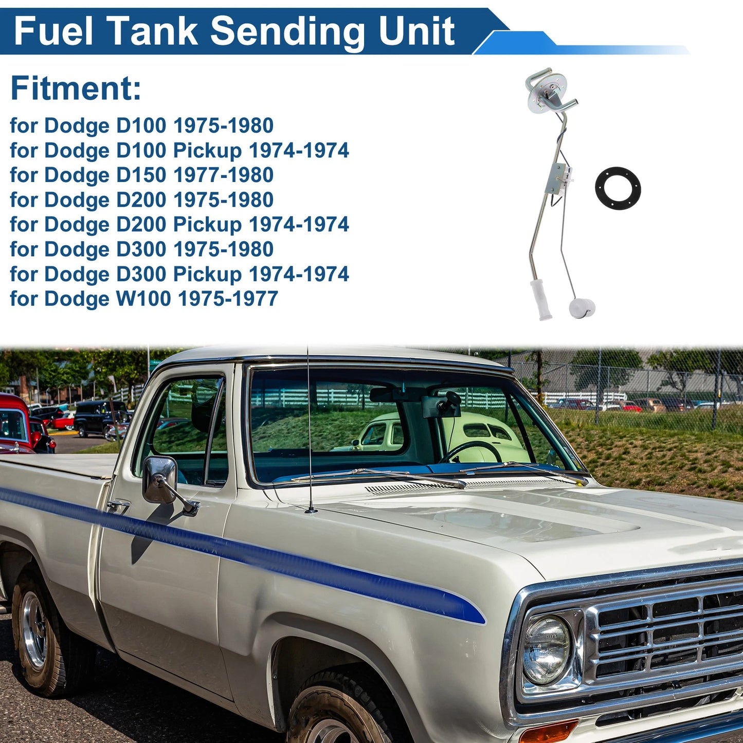 Fuel Level Sending Unit Module for Dodge D100 (1975-1980)