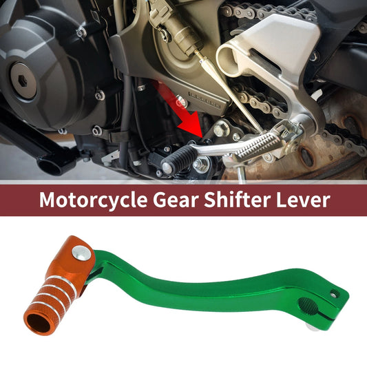 Gear Shift Lever Green Orange Silver Tone for Kayo T6