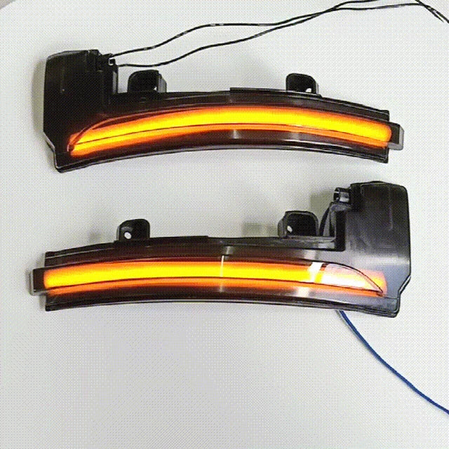 2 x Side Mirror LED Turn Signal Lights for Land Rover LR4 (2014-2016)