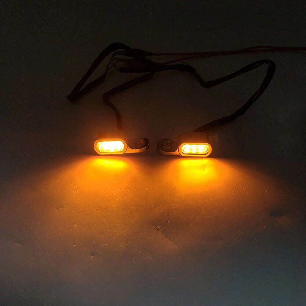 12V LED Turn Signal Lights for Harley Touring Street Glide (2014-2020)