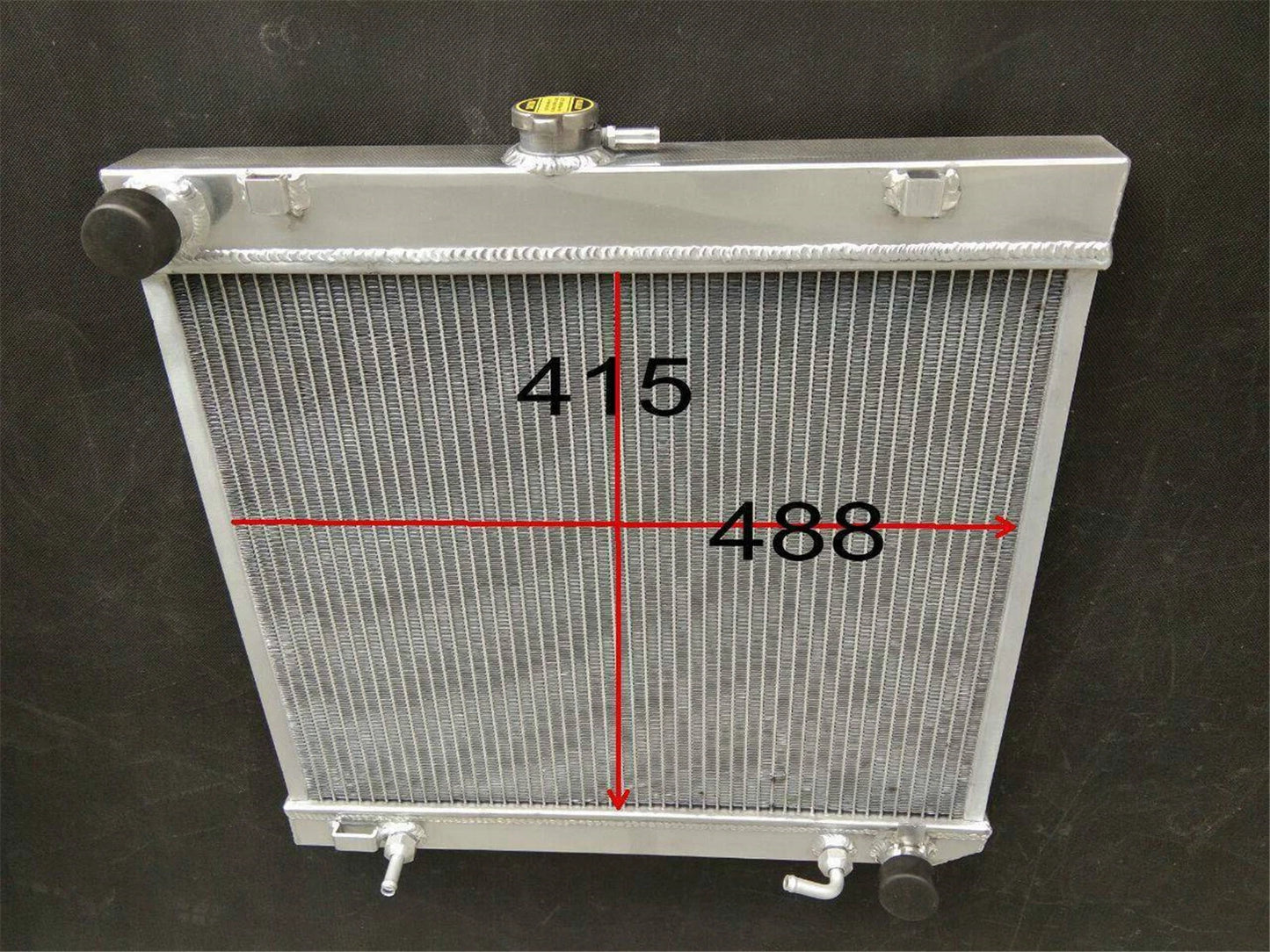 Aluminum Radiator for Mercedes S Class W123 280S 280SE (1979-1985)