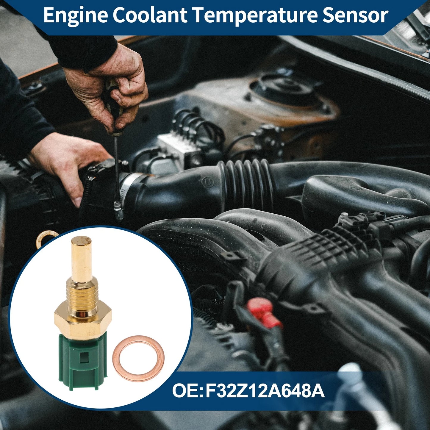 Engine Coolant Temperature Sensor for Ford Mondeo (2021-2024)