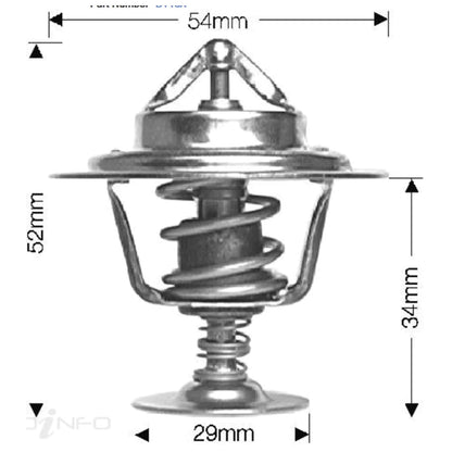 2.3L Thermostat for Mitsubishi L200 Express MC MD (1982-1986)