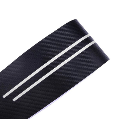 4x Door Sill Scuff Covers Anti-Scratch Edge Guards for Car