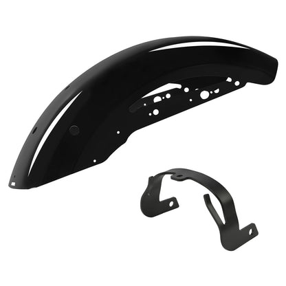 Black Rear Fender Support Bracket for Harley Sportster XL 883 1200 (2010-2022)