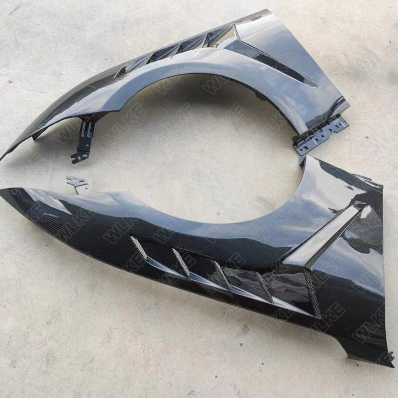Carbon Fiber Front Fenders Accessories fit for Ford Mustang 2024-2025