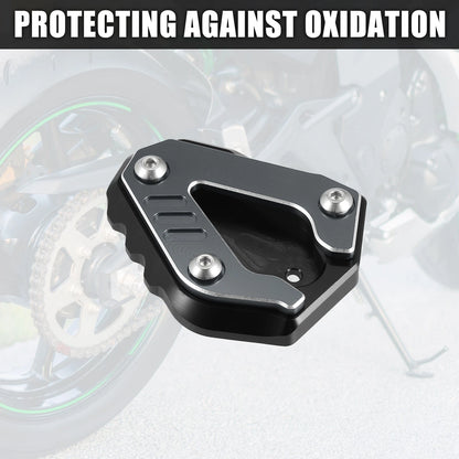 Kickstand Pad Aluminum Alloy Titanium Tone for BMW S1000RR